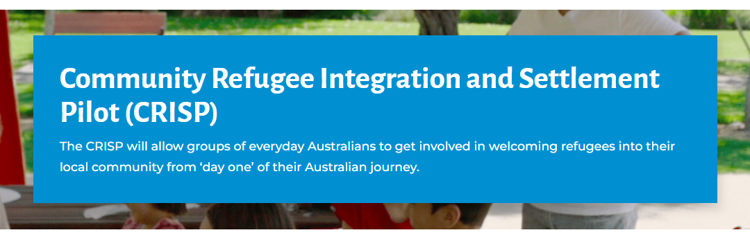 Community Refugee Integration Settlement Pilot